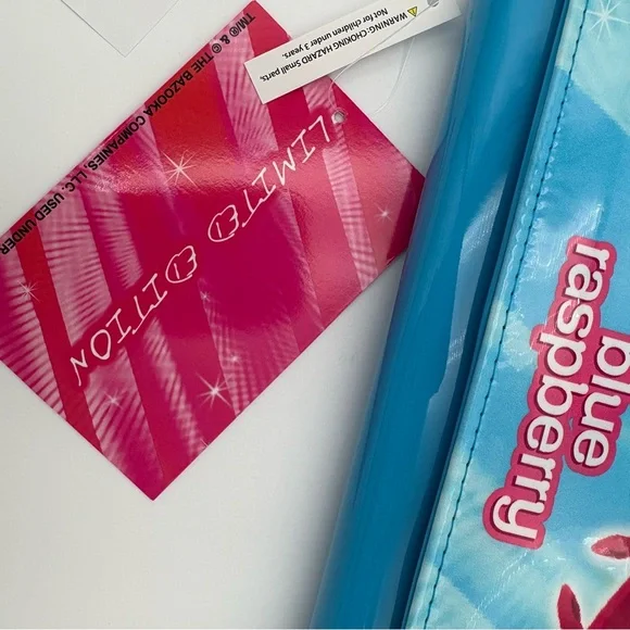 Betsey Johnson Ring Pop Blue Raspberry Bag + Matching Card Case - Picture 14 of 16